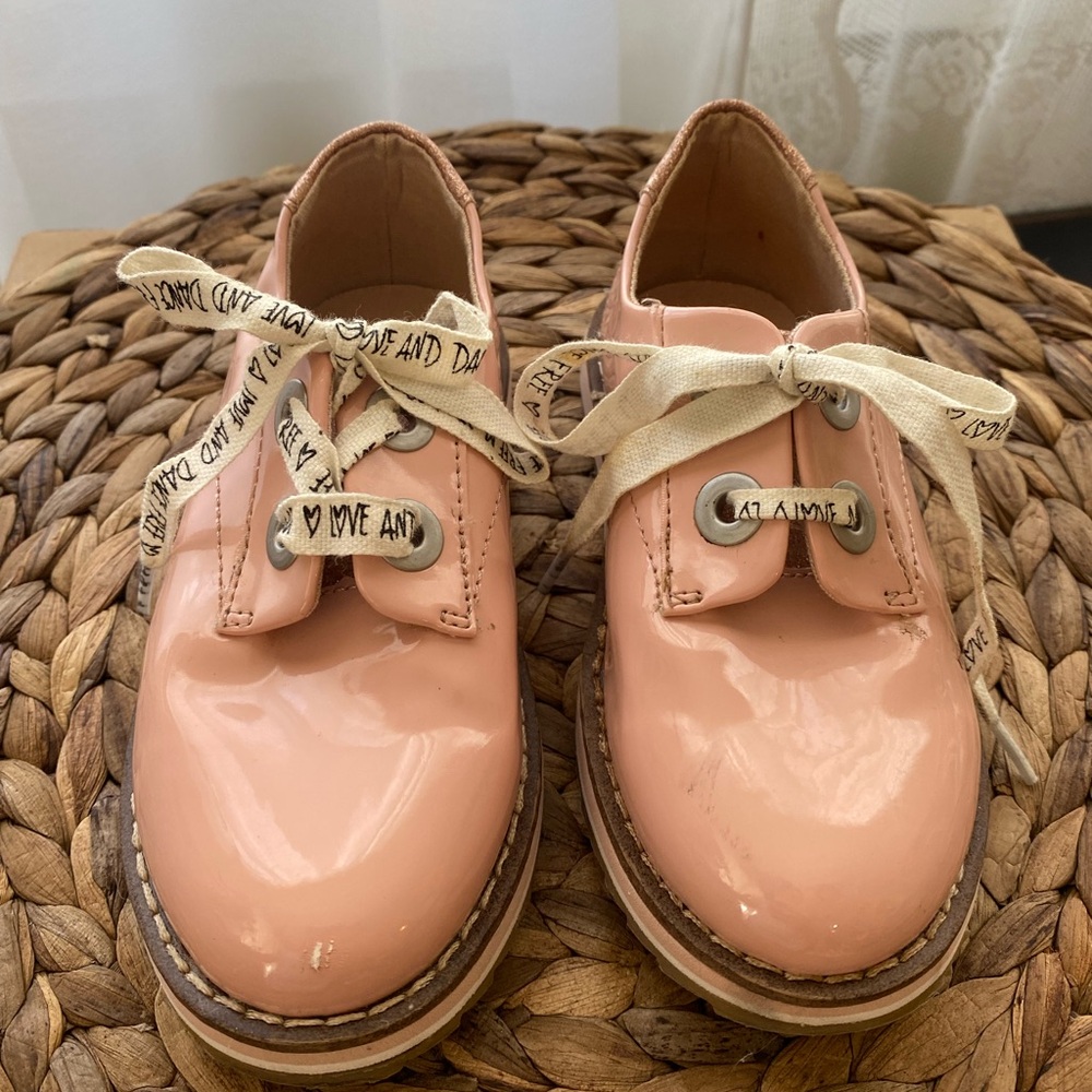 Pink kids shoes